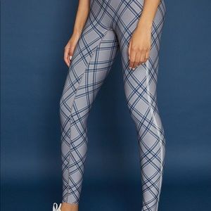 Ultracor plaid leggings extra small NWT